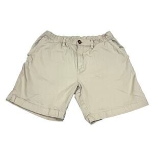 Chubbies Mens Size L Elastic Waist Chino Shorts